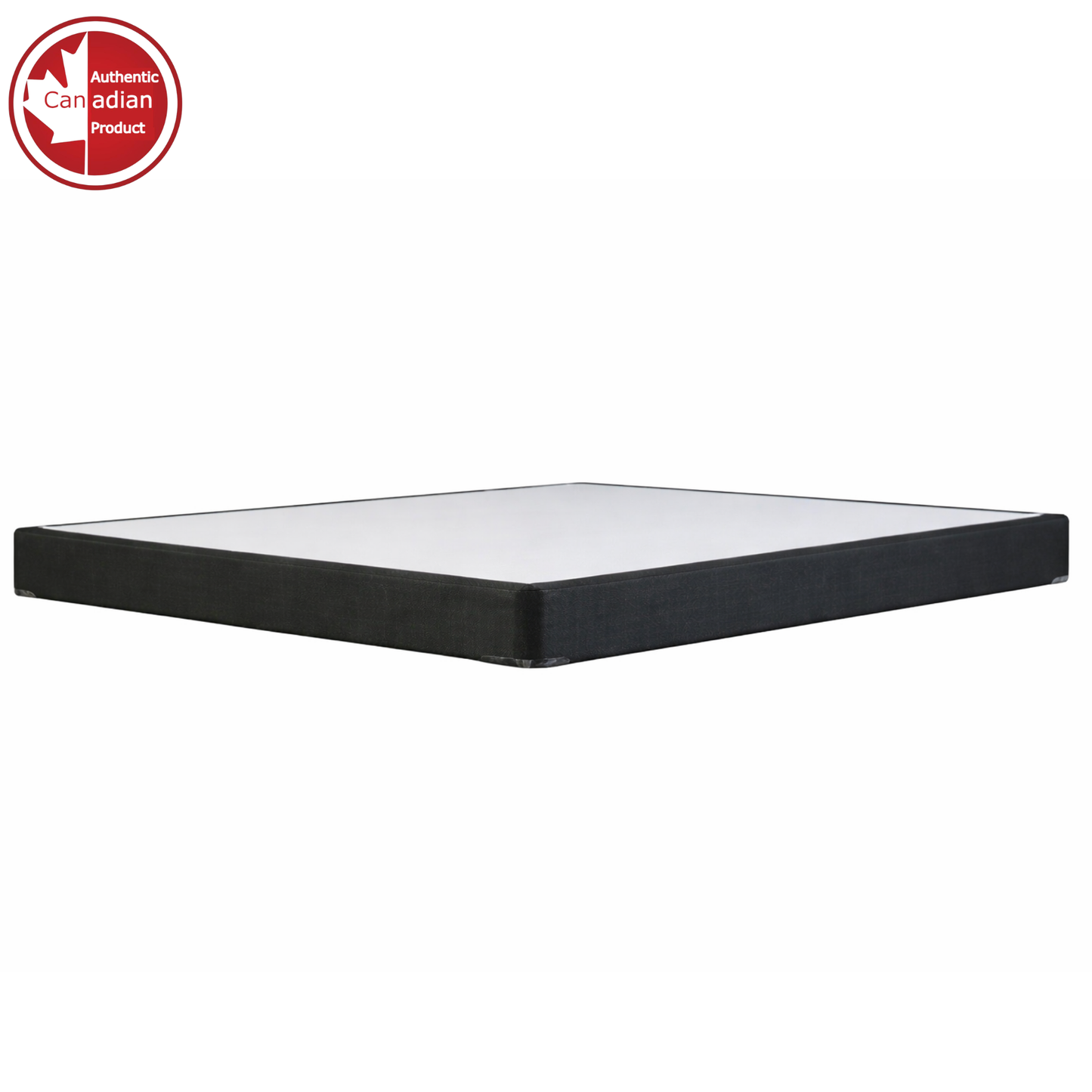 UltraFlex® Premium Massivholz Boxspring-Matratzenunterlage 4" Niedrigprofil – Twin, Double, Queen, King | Premium Hochleistungs-Matratzenbasis, Keine Montage Erforderlich, Kompatibel mit allen Matratzentypen – Hergestellt in Kanada