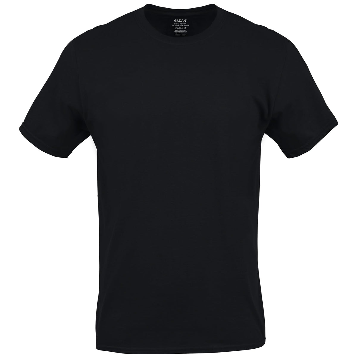 GILDAN Men's Crew T-Shirts Printed, Black (6-Pack), Large 🍁 All In One Marketplace Canada