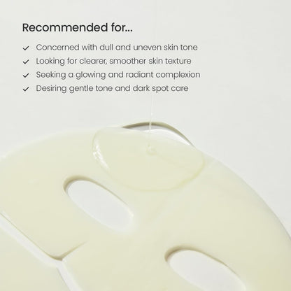 BIODANCE Radiant Vita Niacinamide Real Deep Mask, Hydrogel Mask, Tone Correction, Texture Refining, Radiant Glow, 3-in-1 Visible Care, Korean Skincare, 1.19oz(34g) x 4ea 🍁 All In One Marketplace Canada