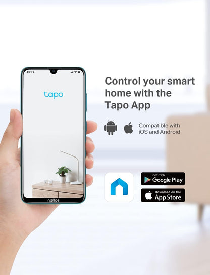 Tapo Smart Home Security WiFi Camera for Baby/Pet, 2.4GHz Wi-Fi Connection Required, 1080p (Full HD), Up to 30 ft Night Vision, Up to 128 GB microSD Card Slot, Works w/Alexa and Google (Tapo C100) 🍁 All In One Marketplace Canada