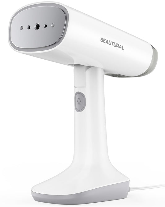 BEAUTURAL Travel Steamer for Clothes with Dual Voltage for Worldwide Use, Foldable Handheld Garment Fabric Wrinkle Remover, Portable Steam Iron, 35 Second Fast Heat-up 🍁 All In One Marketplace Canada