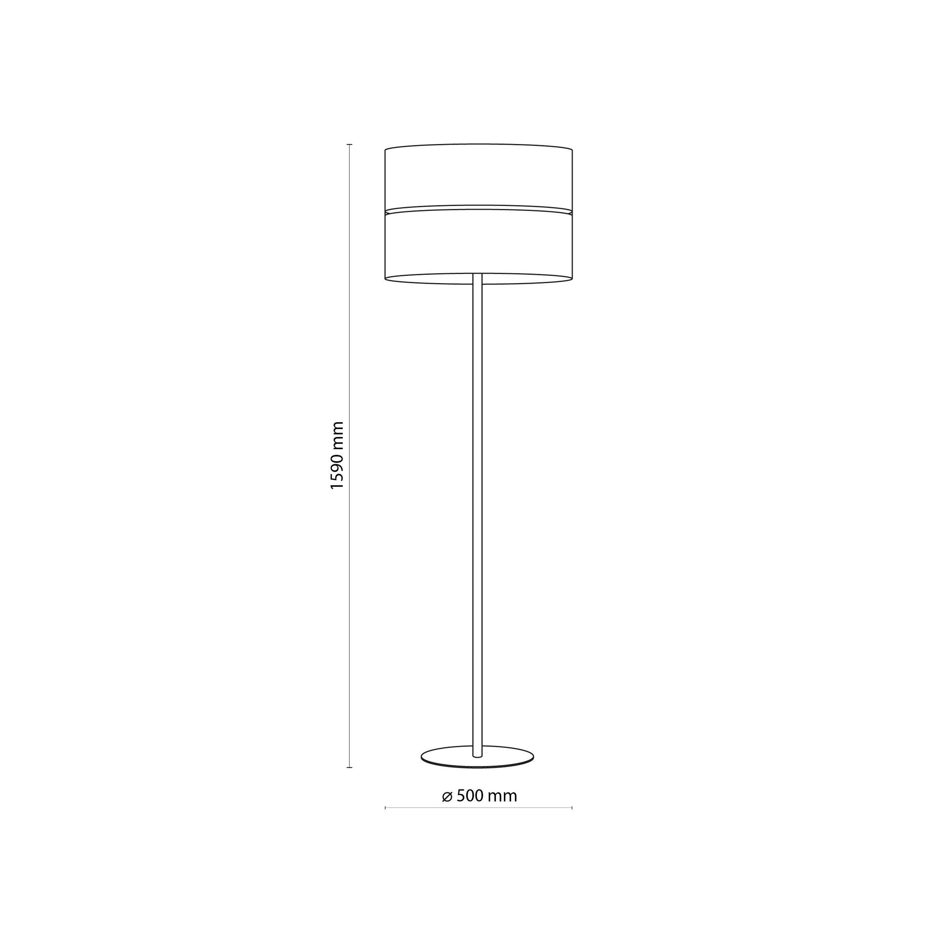 LINOBIANCO Natural Woven Floor Lamp for Living Room, Bedroom & Reading Nook – Scandinavian Minimalist Lighting - AURABAGS SHOP