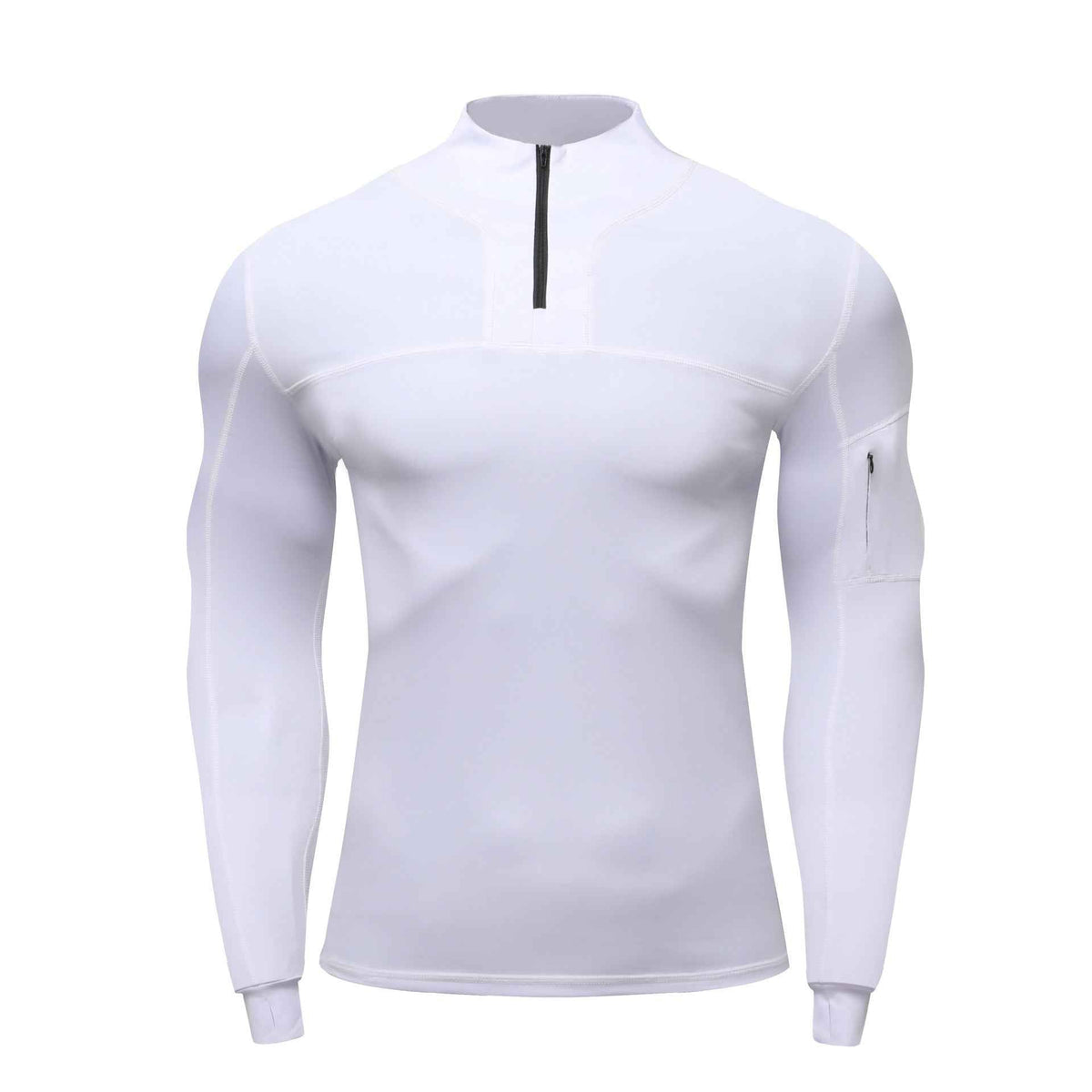 Long-Sleeve Quick-Dry Sports Coat – Outdoor Tactical Workout Activewear
