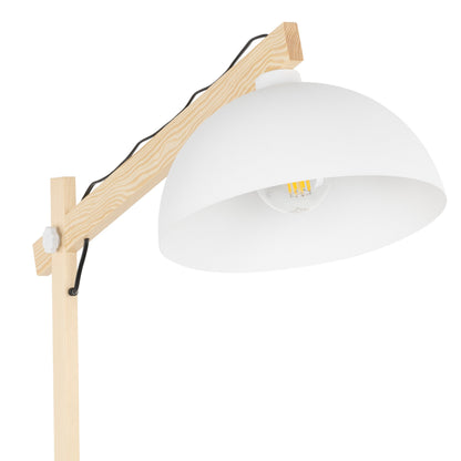 OSLO White Scandinavian Floor Lamp  (Clearance) - AURABAGS SHOP