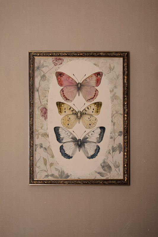 DANSE DU TEMPS, CADRE VINTAGE BRONZE