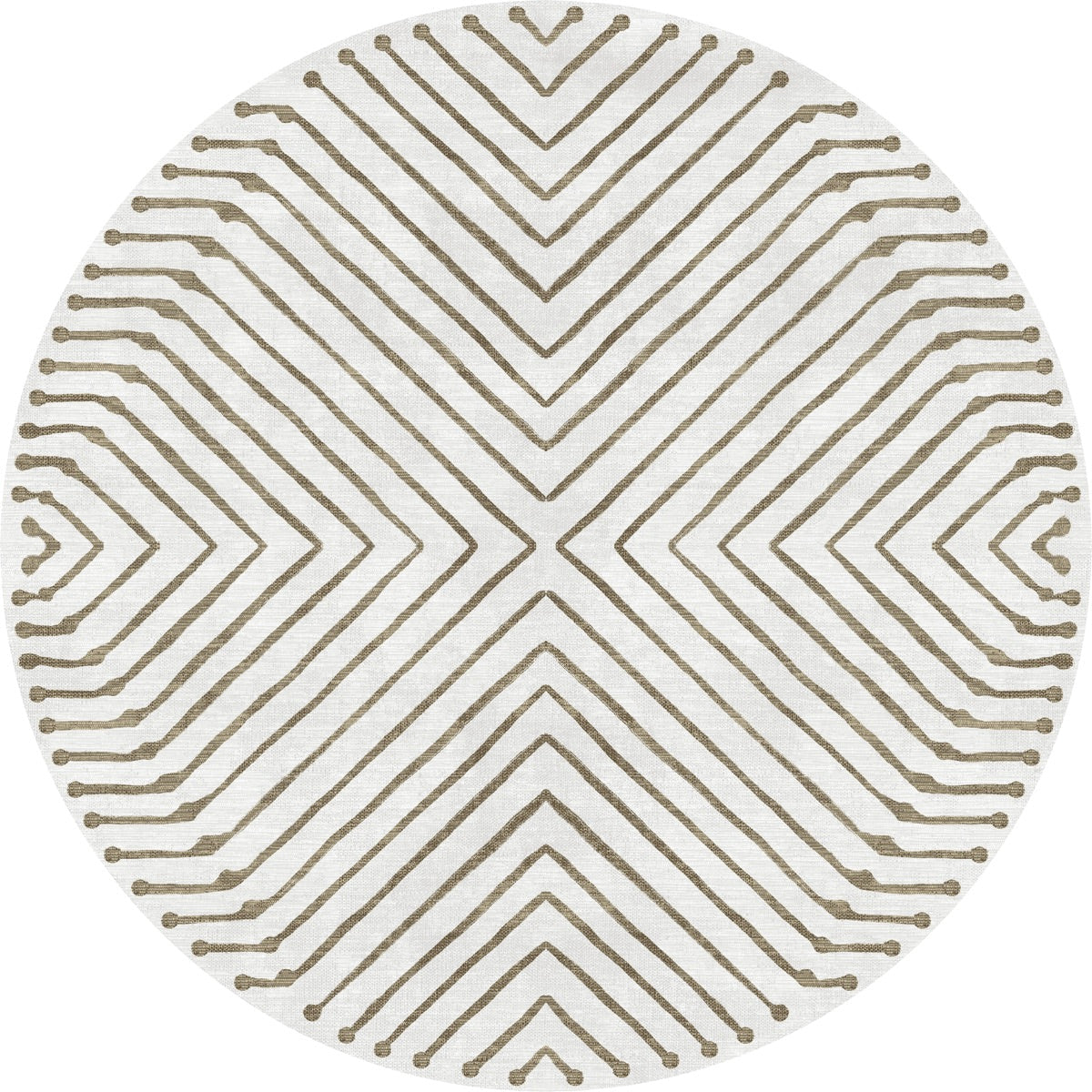 Calator Gold & Elfenbein Teppich