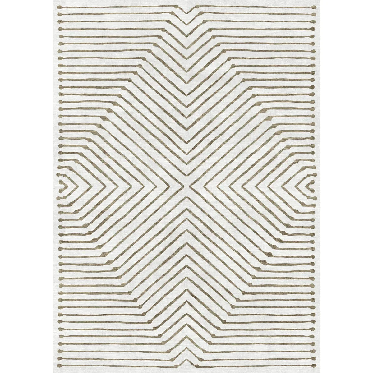 Calator Gold & Elfenbein Teppich