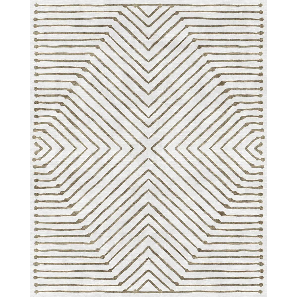 Calator Gold & Elfenbein Teppich