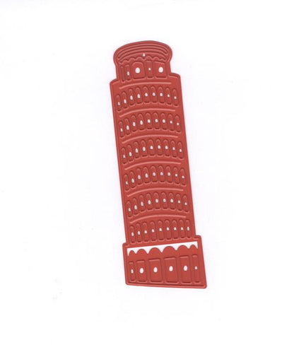 Cutting- Embossing- Debossing die  - Tower of Pisa
