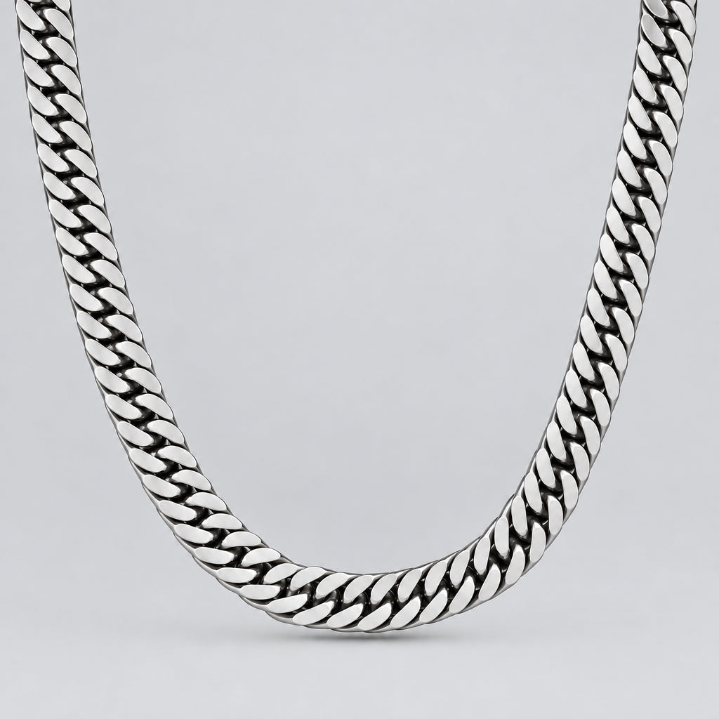 Men’s Heavy-Duty Stainless Steel Curb Chain Necklace
