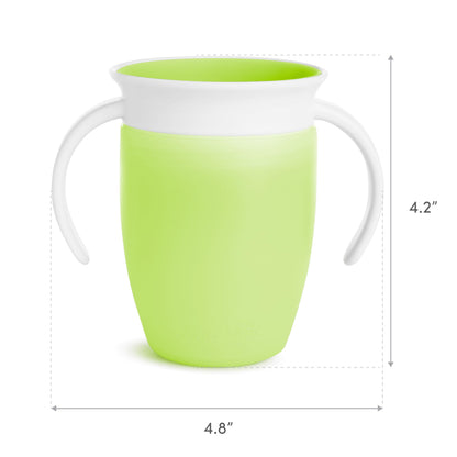 Munchkin Miracle 360˚ Trainer Cup, 7oz, 2Pk, Blue/Green, Blue, Green, 7 Ounce 🍁 All In One Marketplace Canada
