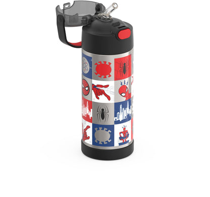 THERMOS FUNTAINER 14 Ounce Stainless Steel Vacuum Insulated Bottle, Spiderman 🍁 All In One Marketplace Canada