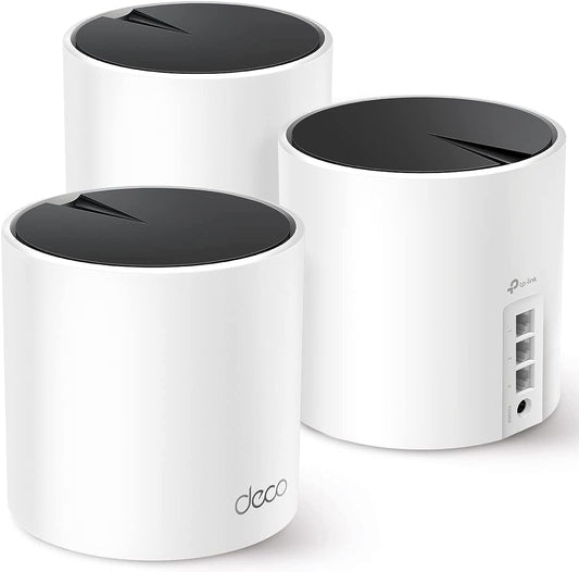 TP-Link Deco AX3000 WiFi 6 Mesh System(Deco X55) - Covers up to 6,500 Sq.Ft., Replaces Wireless Router and Extender, 3 Gigabit Ports per Unit, Supports Ethernet Backhaul,3-Pack 🍁 All In One Marketplace Canada