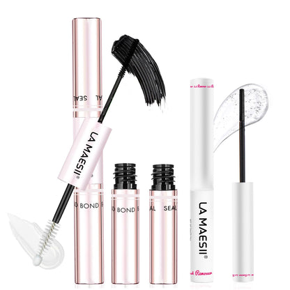 LA MAESII Lash Bond and Seal Waterproof Lash Remover Lash Cluster Glue for Eyelash Clusters DIY Lash Extension Kit at Home Pack 2 🍁 All In One Marketplace Canada