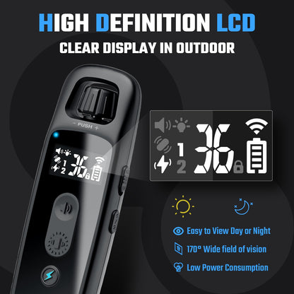 ABBIDOT 3300 Ft Dog Training Collar with Remote - [New Version] Shock Collar, 5 Training Modes, 88 Levels e Collar, Waterproof Training Collar for Small Medium Large Dogs(15~120 lbs) 🍁 All In One Marketplace Canada
