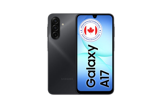 Samsung Galaxy A17 5G (CAD Version & Warranty) - 6.7" AMOLED Screen, 128GB, Black, 25W Fast Charging, Android Unlocked Smartphone 🍁 All In One Marketplace Canada