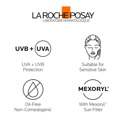 La Roche-Posay Anthelios Ultra Fluid Body Sunscreen Broad Spectrum SPF 50+, Reef Safe, Non-Greasy Matte Finish, 80 Min Water & Sweat Resistant, Fragrance Free, Dermatologist Recommended, 125ML 🍁 All In One Marketplace Canada