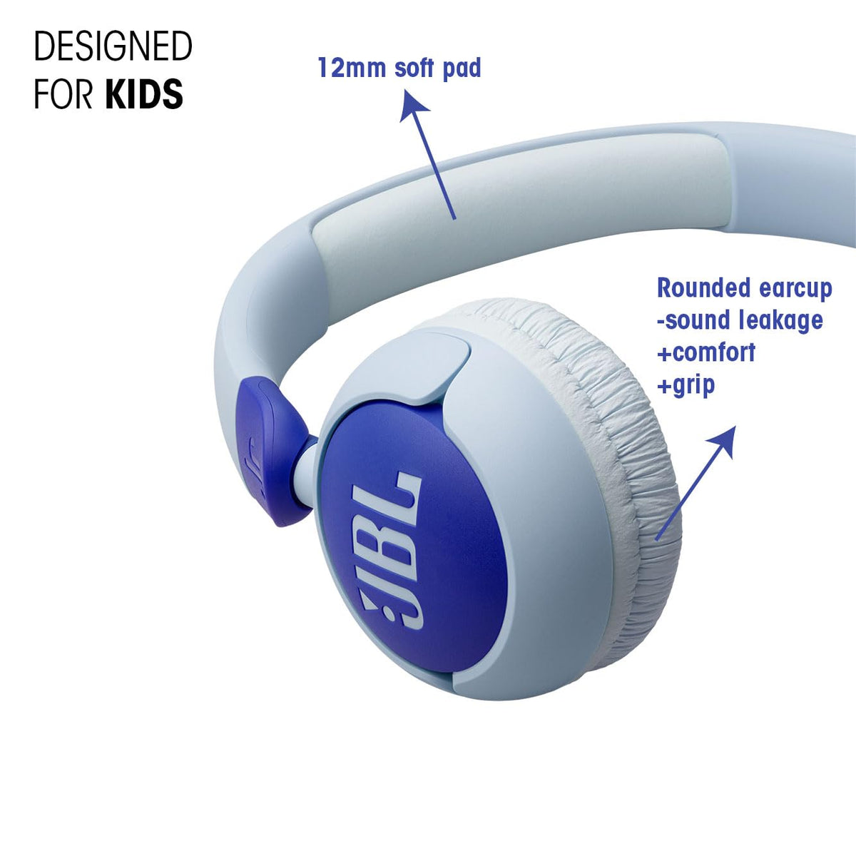 JBL Junior 320 - Wired on-Ear Kids Headphones - Purple 🍁 All In One Marketplace Canada
