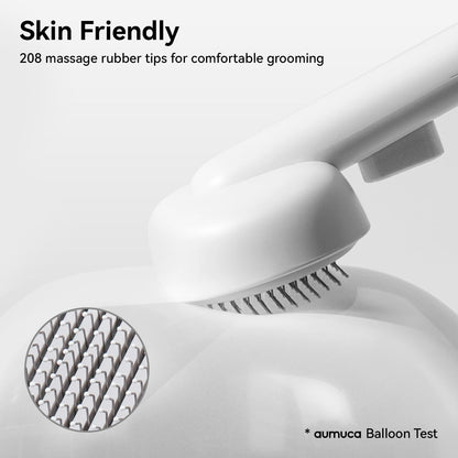 aumuca Cat Brush Dog Brush for Shedding, Cat Brushes for Long or Short Haired Cats, Dog Hair Brush Cat Grooming Brush Cat Comb Cat Deshedding Brush Easily Removes Mats, Tangles, and Loose Fur, White 🍁 All In One Marketplace Canada