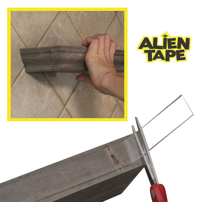 Alientape Nano Double Sided Tape Reusable Washable Transparent Traceless Multi-Purpose Adhesive Tape with Nano-Grip Technology for Indoor and Outdoor Mounting Tape As Seen On TV (Set of 3) 🍁 All In One Marketplace Canada