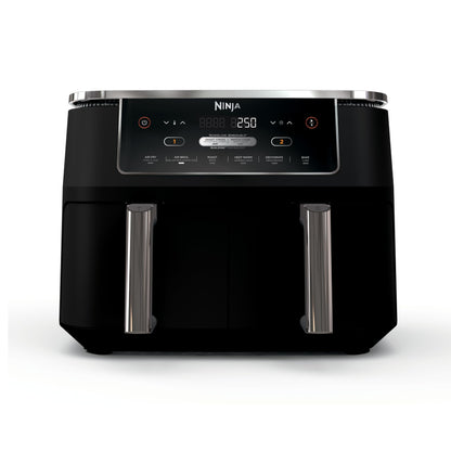 Ninja Foodi 10-qt. 6-in-1 DualZone XL Air Fryer, 2 Independent Baskets, Match Cook & Smart Finish to Air Fry, Air Broil, Roast, Bake, Dehydrate, & Keep Warm, Black, DZ302C (Canadian Version) 🍁 All In One Marketplace Canada