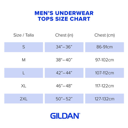 GILDAN Men's Crew T-Shirts, Multipack, Style G1100, Black (6-Pack), XX-Large 🍁 All In One Marketplace Canada