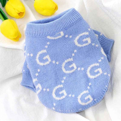 GiGi Sweater – Luxury Knit Streetwear for Dogs