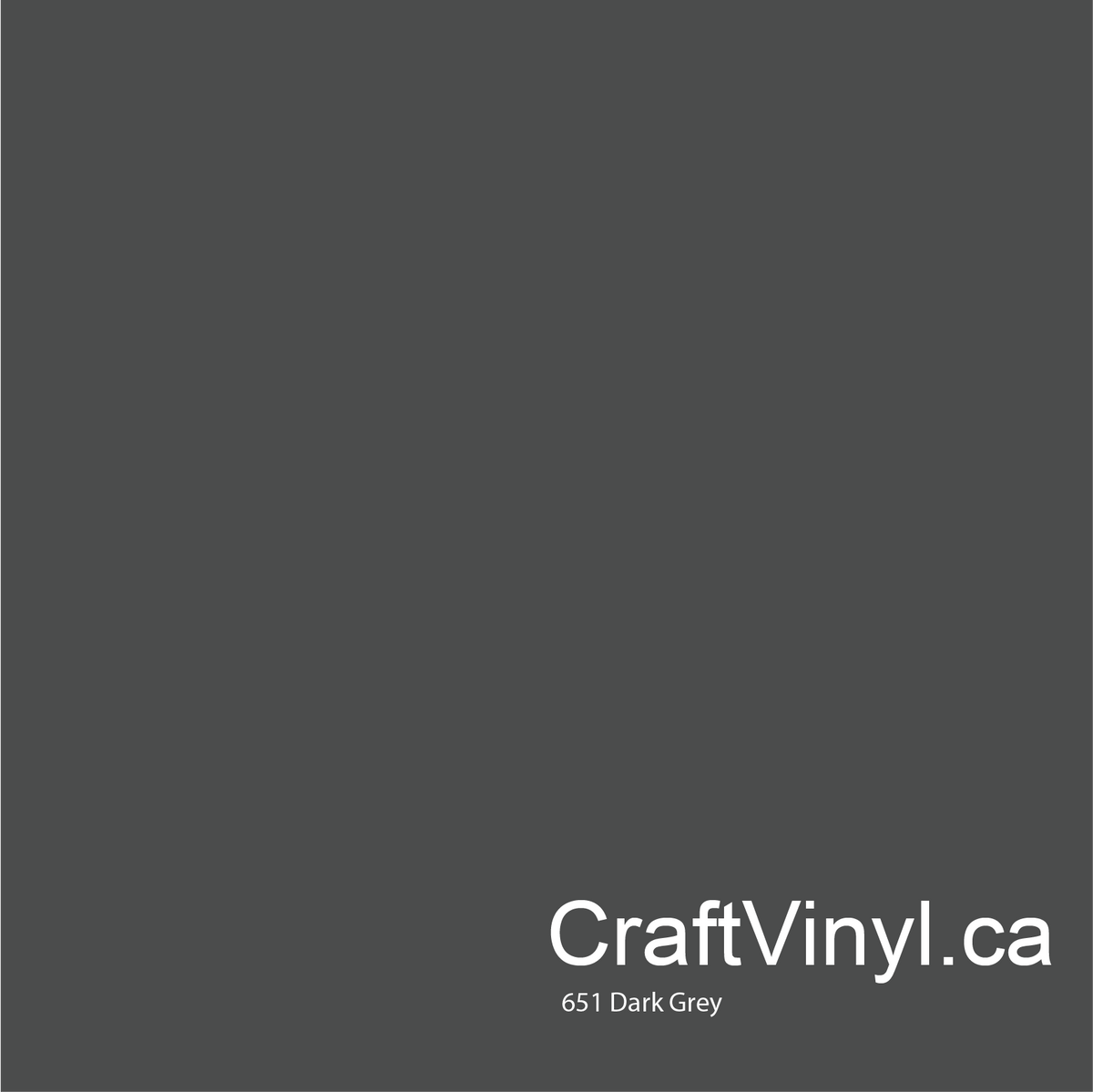Oracal 651 Glossy Dark Grey Vinyl #073 sheets and rolls