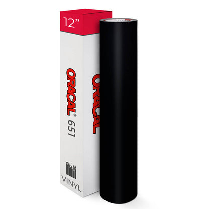 Oracal 651 Glossy Black #070sheets and rolls