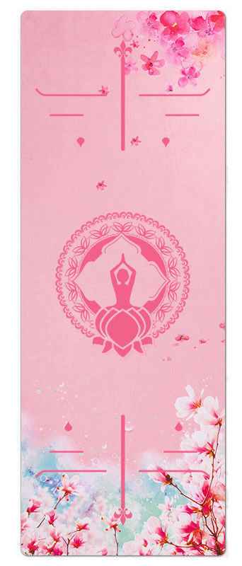 Non-Slip Yoga Mat – Rubber Fitness Exercise Mat