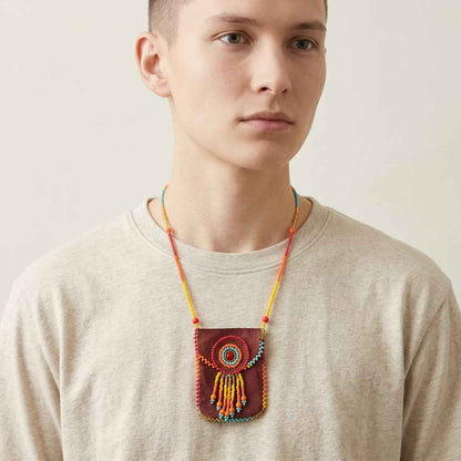 OLDTRIBES™ Burgundy Medicine Bag