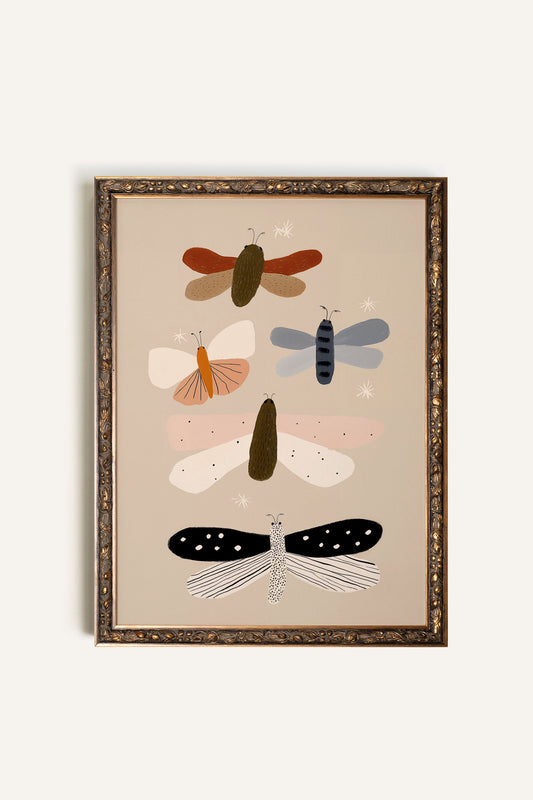 FARBENFLUG, RAHMEN VINTAGE BRONZE