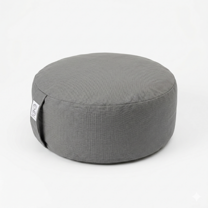 Meditation Zafu Cushion — Buckwheat Hull Fill for Yoga & Meditation