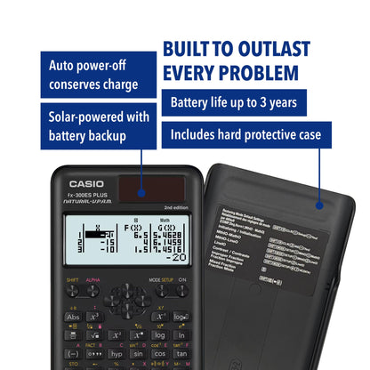 Casio FX-300ESPLUS2 with Authenticity verification (FX-300ESPLS2-S-CT) 🍁 All In One Marketplace Canada