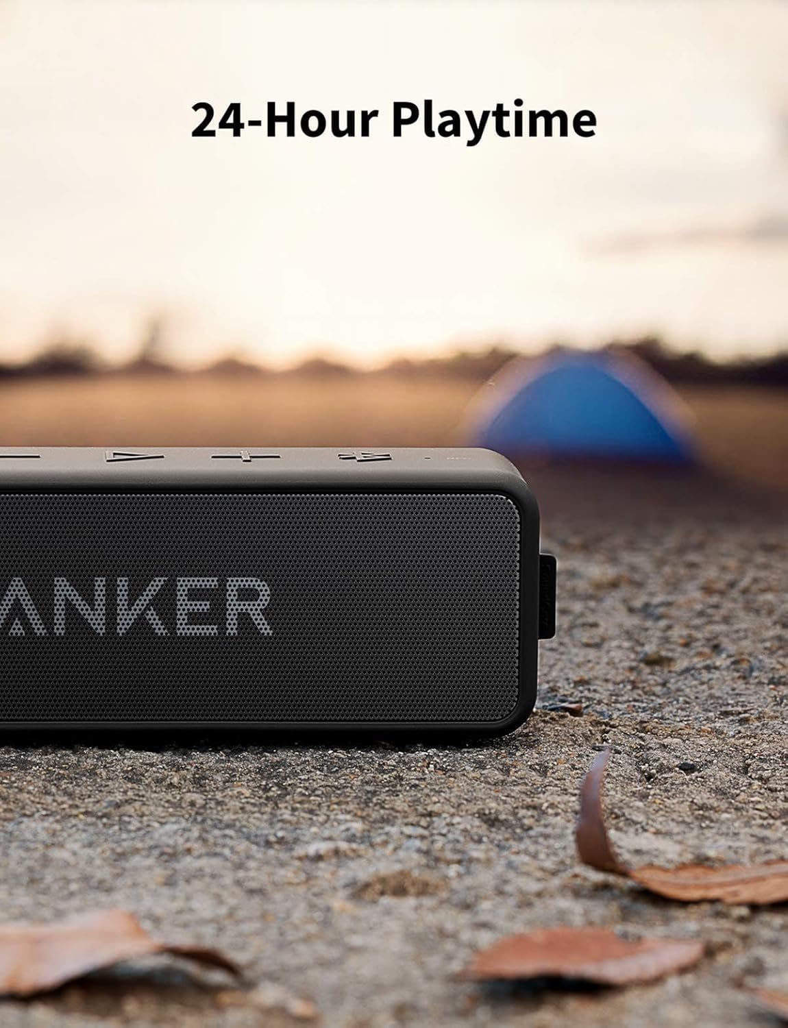 Anker Soundcore 2 Portable Bluetooth Speaker with 12W Stereo Sound, Bluetooth 5, Bassup, IPX7 Waterproof, 24-Hour Playtime, Wireless Stereo Pairing, Speaker for Home, Outdoors, Travel 🍁 All In One Marketplace Canada