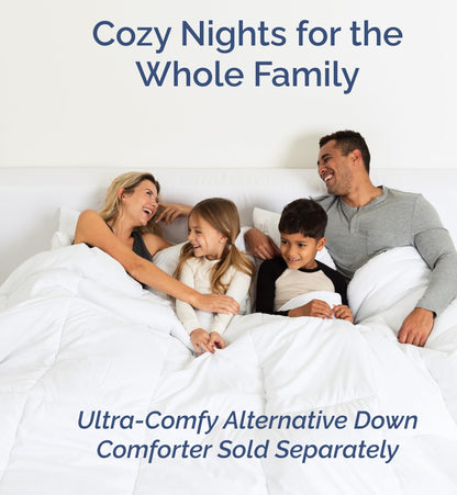 Queen Size 4 Piece Sheet Set - Comfy Breathable & Cooling Sheets - Hotel Luxury Bed Sheets for Women & Men - Deep Pockets, Easy-Fit, Soft & Wrinkle Free Sheets - Steel Blue Oeko-Tex Bed Sheet Set 🍁 All In One Marketplace Canada