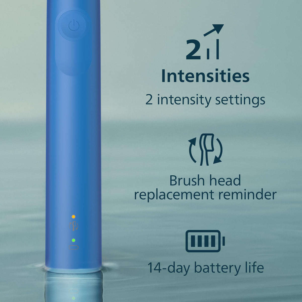 Philips Sonicare 4100 Rechargeable Electric Toothbrush, Azure Blue, HX3681/27 🍁 All In One Marketplace Canada