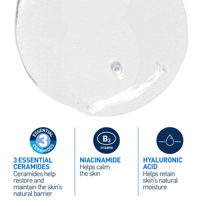 CeraVe Foaming Face Wash, Gel Face Cleanser for Normal to Oily Skin, Removes Excess Oil & Dirt, with Hyaluronic Acid, Niacinamide & Ceramides, Fragrance-Free, Recommended by Dermatologists, 562mL 🍁 All In One Marketplace Canada