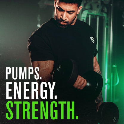 NITROSURGE Pre Workout Supplement - Endless Energy, Instant Strength Gains, Clear Focus, Intense Pumps - Nitric Oxide Booster & Preworkout Powder with Beta Alanine - 30 Servings, Pineapple 🍁 All In One Marketplace Canada