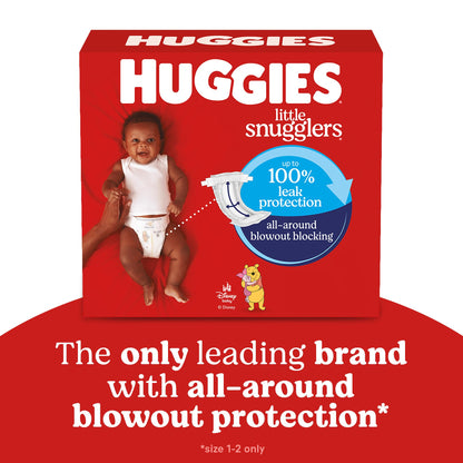 Huggies Size 4 Diapers, Little Snugglers Baby Diapers, Size 4 (22-37 lbs), 150 Count (6 Packs of 25), Packaging May Vary 🍁 All In One Marketplace Canada