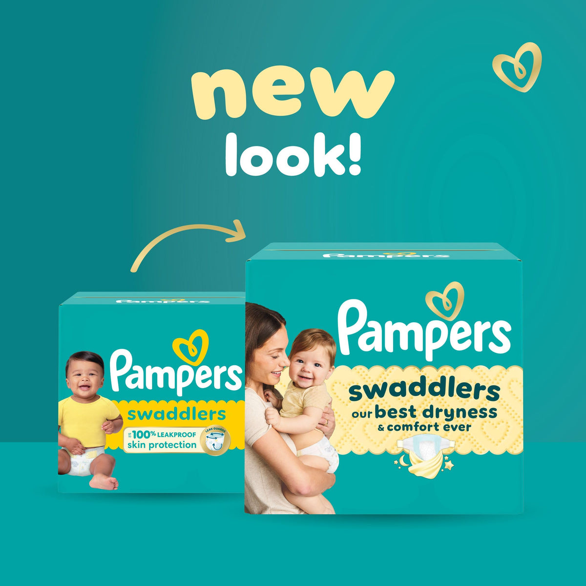 Pampers Swaddlers Diapers, Size 3, Absorbent, Keeps Baby Dry and Comfortable, Skin Safe Disposable Baby Diaper, 1 Pack (Count of 132) 🍁 All In One Marketplace Canada
