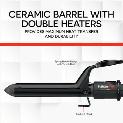 BaBylissPRO Ceramix Xtreme 1-1/4" Ceramic Curling Iron