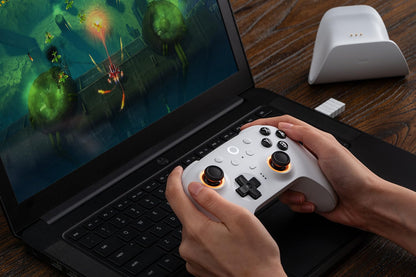 8BitDo Ultimate 2 Bluetooth Controller for Switch/Switch 2 & Windows PC, Switch Pro Controller with TMR Joysticks, Switchable Hall Effect/Tactile Triggers, Vibration and Motion Control - Black 🍁 All In One Marketplace Canada