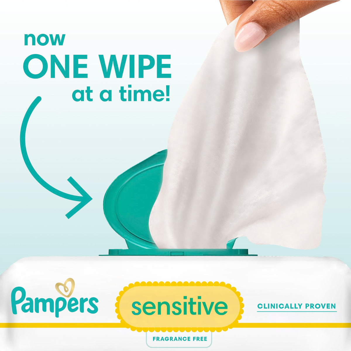 Pampers Baby Wipes Sensitive Perfume Free 12X Pop-Top Packs, 1 Pack (Count of 1008) 🍁 All In One Marketplace Canada