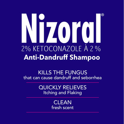Nizoral Anti-Dandruff Shampoo with 2% Ketoconazole, Fresh Scent, 325 ml 🍁 All In One Marketplace Canada