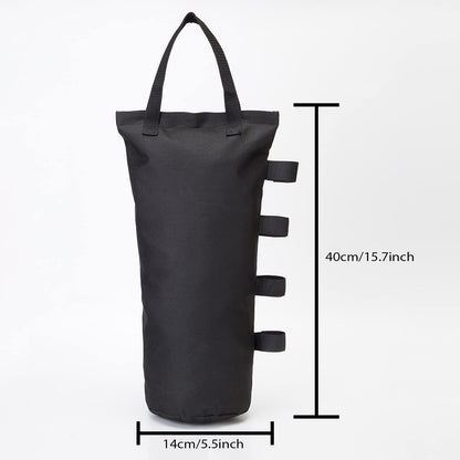MOPHOEXII 4-Pack 112 LBS Extra Large Pop up Canopy Weights Sand Bags for Outdoor Pop Up Canopy Tent Gazebo Outdoor Instant Canopies Sand Bags without Sand - Black 🍁 All In One Marketplace Canada