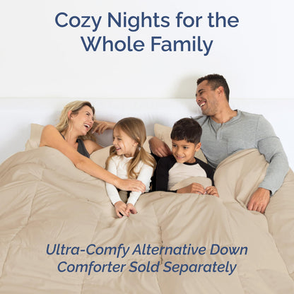 Queen Size 4 Piece Sheet Set - Comfy Breathable & Cooling Sheets - Hotel Luxury Bed Sheets for Women & Men - Deep Pockets, Easy-Fit, Extra Soft & Wrinkle Free Sheets - Cream Oeko-Tex Bed Sheet Set 🍁 All In One Marketplace Canada
