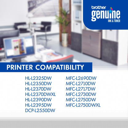 Brother Original TN730 High-Yield Black Toner Cartridge, Higher Yield for Value, Original Toner Replacement cartridges, for Brother Laser Printers HL-L2395DW, DCP-L2550DW, MFC-L2750DW, and More 🍁 All In One Marketplace Canada