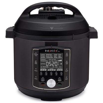 Instant Pot Pro (8 Quart) 10-in-1 Pressure Cooker, Slow Cooker, Rice/Grain Cooker, Steam, Sauté, Sous Vide, Yogurt Maker, Sterilizer and Warmer, Includes App
