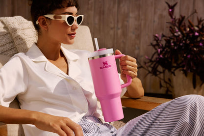 STANLEY Quencher H2.0 Tumbler with Handle and Straw 30 oz | Flowstate 3-Position Lid | Cup Holder Compatible for Travel | Insulated Stainless Steel Cup | BPA-Free | Pistachio 🍁 All In One Marketplace Canada